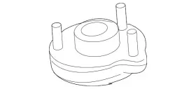 48609-60060 Lexus Genuine Shock Mount