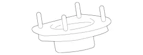 48609-60080 Lexus Genuine Strut Mount