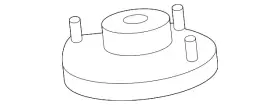 48609-60090 Lexus Genuine Shock Mount 48609-60090 Lexus Genuine Shock Mount