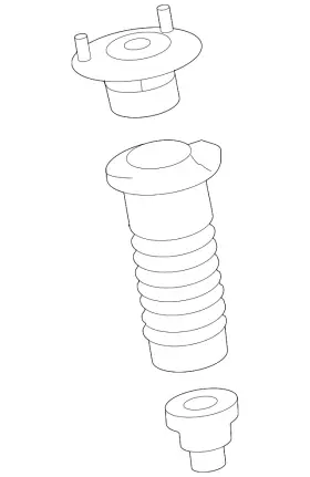 48680-24100 Lexus Genuine Suspension Strut Mount