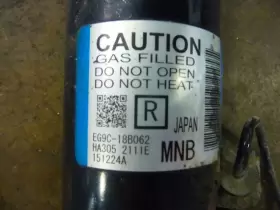 Eg9c-18b062 Lincoln 14 Mkz 2.0l At Right Rear Passenger Air Shock Strut Absorber #2