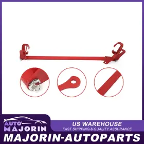Ma163728j01 Majorin-autoparts Red For 12-20 Subaru Brz/ Toyota 86 Suspension Front Upper Strut Tower Bar/brace