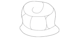 9yb0-41-202 Mazda Genuine Top Nut 9yb0-41-202 Mazda Genuine Top Nut