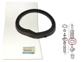 B25d-28-0a3 Mazda Insulator Rear Coil Spring Oe For 323 Premacy