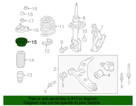 Bjt7-34-38x Mazda Genuine Strut Bearing #2