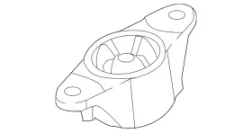 Gbjd-28-380 Mazda Genuine Shock Mount