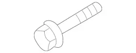 H260-28-112a Mazda Genuine Strut Mount Bolt