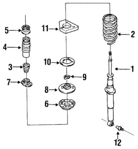 H380-28-340a Mazda Genuine Cap