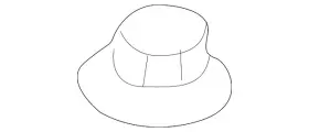 J001-34-034a Mazda Genuine Upper Mount Nut