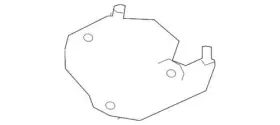 N243-56-49z Mazda Genuine Strut Bracket