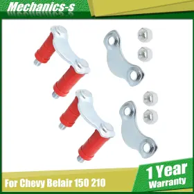 Mechanics-s Mcc205896s For Chevy 150 Bel Air 210 1955 Rear Leaf Spring Polyurethane Shackle Kit Steel