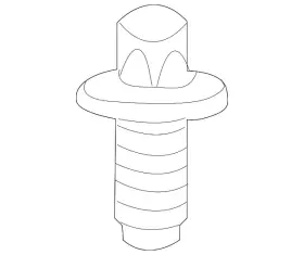 002-990-72-03 Mercedes-benz Genuine Mount Bolt