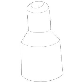 170-323-01-38 Mercedes-benz Genuine Dust Cap