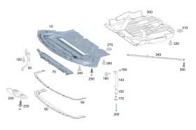 190-524-01-47 Mercedes-benz Genuine Strut