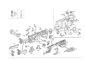 202-626-01-19 Mercedes-benz Genuine Bracing