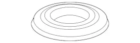 203-321-14-84 Mercedes-benz Genuine Suspension Strut Mount Reinforcement