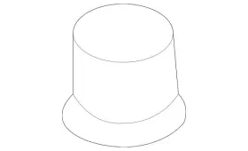 203-323-00-38 Mercedes-benz Genuine Dust Cap