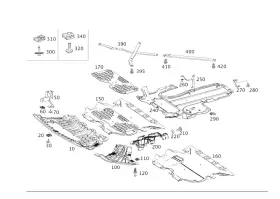 205-524-13-47 Mercedes-benz Genuine Strut