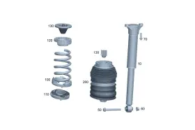 206-328-01-00 Mercedes-benz Genuine Centering Ring