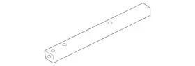 Mercedes-benz 223-628-37-00 Genuine Mercedes-benz Support Strut