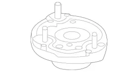 Mercedes-benz 231-326-00-64 Genuine Mercedes-benz Support Bushing