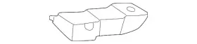 232-620-02-02 Mercedes-benz Genuine Rear Plate Qty 1