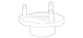 2533230020 Mercedes-benz Genuine Bearing Assembly