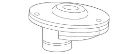 290-328-10-00 Mercedes-benz Genuine Strut Mount