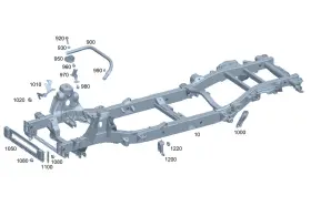465-320-19-01 Mercedes-benz Genuine Console