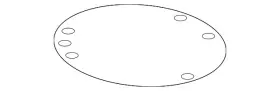 31-30-6-872-461 Mini Genuine Strut Mount Gasket