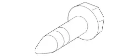 Mr333560 Mitsubishi Genuine Strut Adjust Bolt