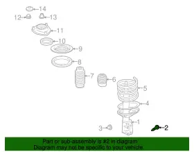 Mr333561 Mitsubishi Genuine Strut Adjust Bolt #2