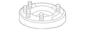 Mr448170 Mitsubishi Genuine Shock Mount