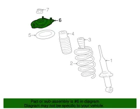 Mr589327 Mitsubishi Genuine Shock Mount #2