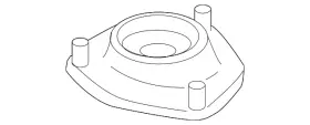 Mr589432 Mitsubishi Genuine Spring Insulator