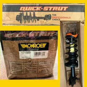 Qs17237 Monroe 171589 Genuine Quick-strut Loaded Strut Assembly Replacement Ass Qs17237 Monroe 171589 Genuine Quick-strut Loaded Strut Assembly Replacement Ass