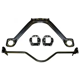Mcbk6 Monte Carlo Bar And Export Brace Black Kit Mustang 1967-1970 New Sale