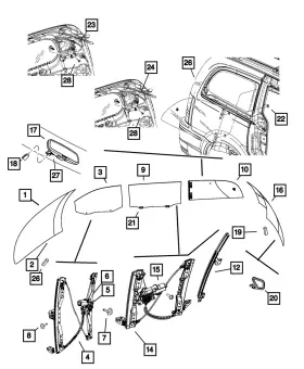 04278662 Mopar Genuine Spacer 4278662