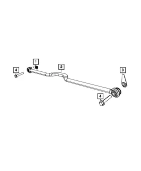 06512106aa Mopar Genuine Hex Flange Nut 6512106aa