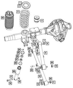 06513244aa Mopar Genuine Hex Flange Head Bolt