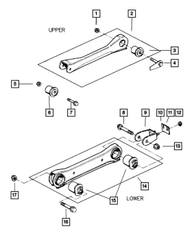 34202118 Mopar Genuine Hex Flange Head Bolt