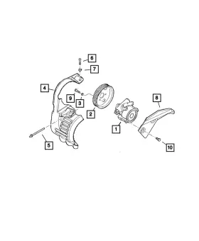 68374674aa Mopar Genuine Hex Flange Head Bolt Mounting
