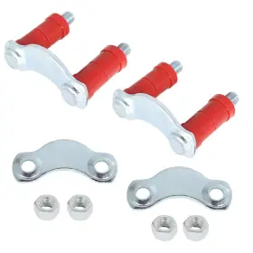 Moto-save Ms154422v Fit For Chevrolet 150 210 Bel Air 1955/55 Rear Leaf Spring Shackle Kit One Set