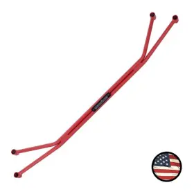 Nameless Psp-sus-058rd Front Strut Tower Brace - 2024 Impreza / Crosstrek Wrinkle Red