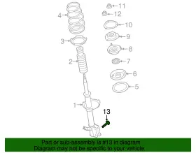 40056-ck000 Nissan Genuine Mount Bolt #2
