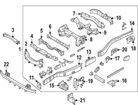 50420-7ja1a Nissan Genuine Suspension Support 50420-7ja1a Nissan Genuine Suspension Support