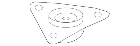 54320-6ca0a Nissan Genuine Strut Mount #2