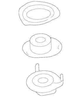 54320-ja00a Nissan Genuine Strut Mount