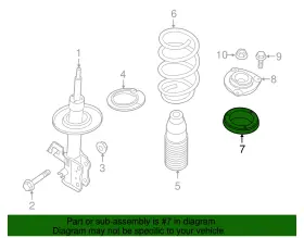 54325-1ka0a Nissan Genuine Strut Bearing #2