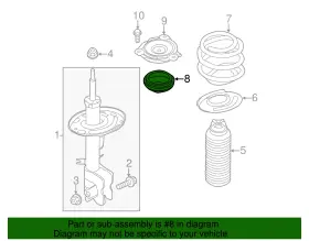 54325-ja00a Nissan Genuine Bearing #2